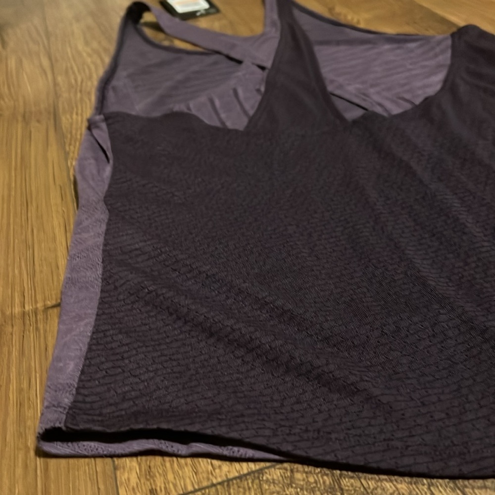 Under Armour Purple Racerback Tank Top - Picture 5 of 6